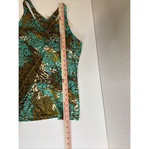 New Prana Women's Size XL  Sabin Racer Back Tank Top Agave Appaloosa NWT - Picture 12 of 13